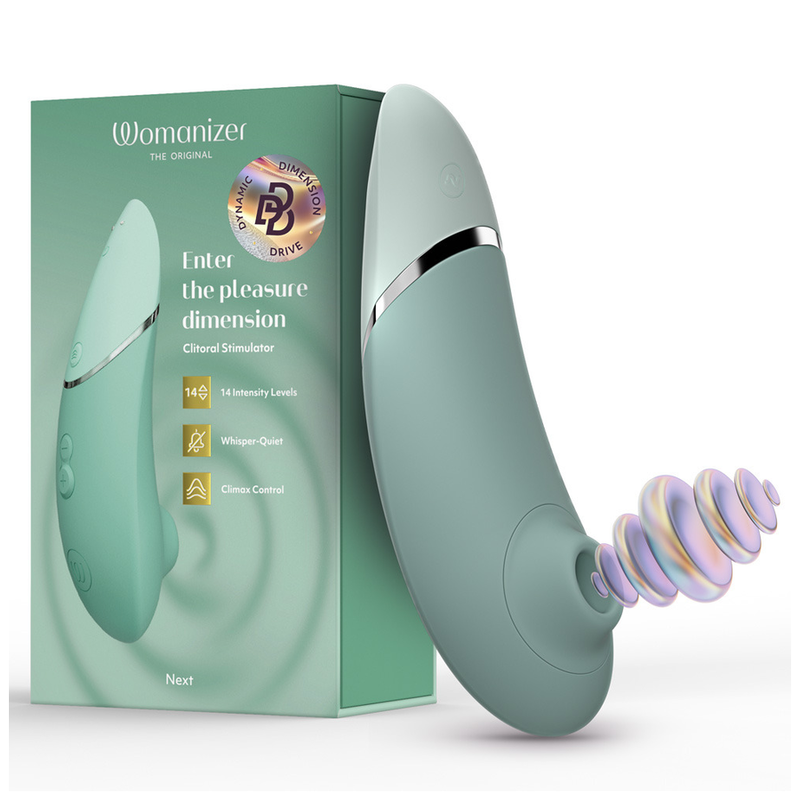 Womanizer-Next stimulierend Klitoris Sage-Silikon, USB, Wasserdicht · Vibratoren (Bild 5)