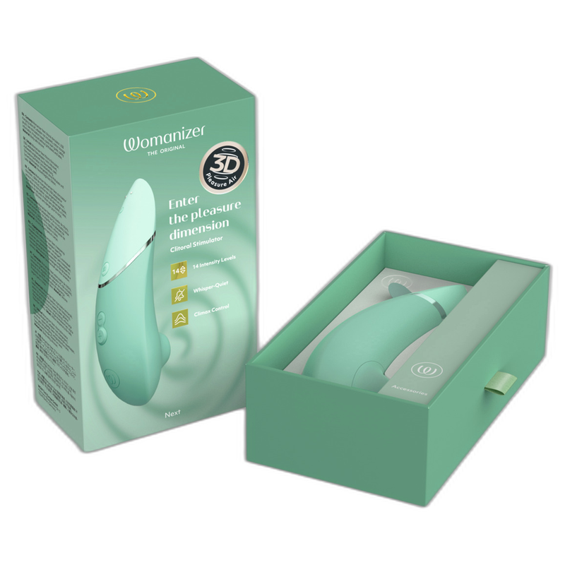 Womanizer-Next stimulierend Klitoris Sage-Silikon, USB, Wasserdicht · Vibratoren (Bild 7)