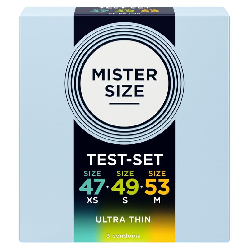 Mister Size-Kondome Probierpackung 47-49-53 mm 3 Stk.