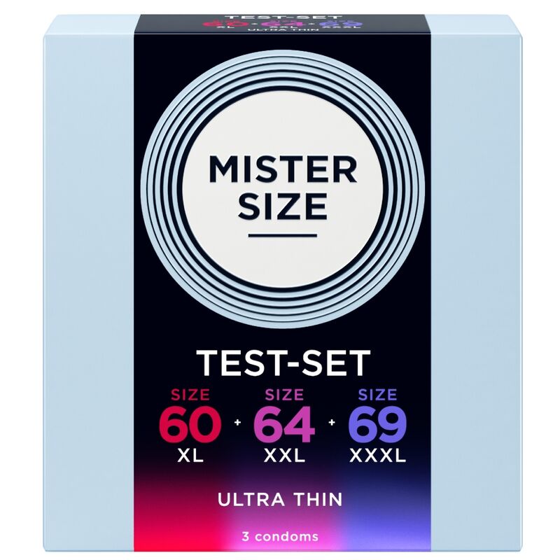 Mister Size-Kondome Probierpackung 60-64-69 mm 3 Stk.