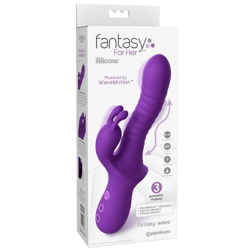 Pipedreams-Fantasy Wave Vibrator WaveMotion Wiederaufladbar · Vibratoren (Bild 3)