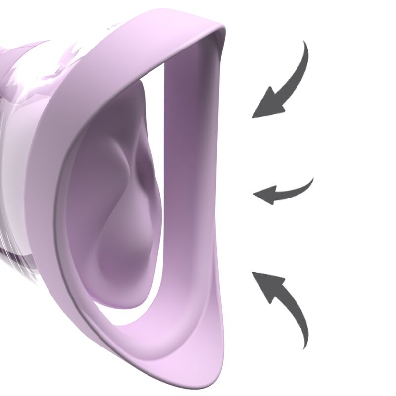 Pipedreams-Samt Touch Pumpe Intima Saugen und Vibrieren · Vibratoren (Bild 5)