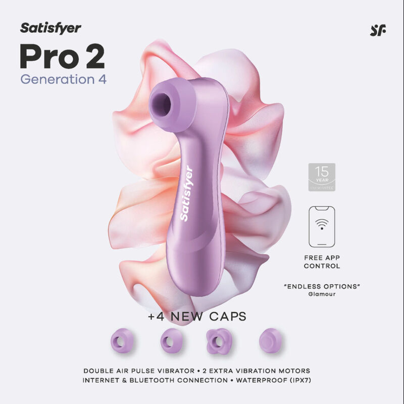 Satisfyer-Pro 2 Generation 4 Stimulator der Amethyst-Klitoris · Vibratoren (Bild 7)