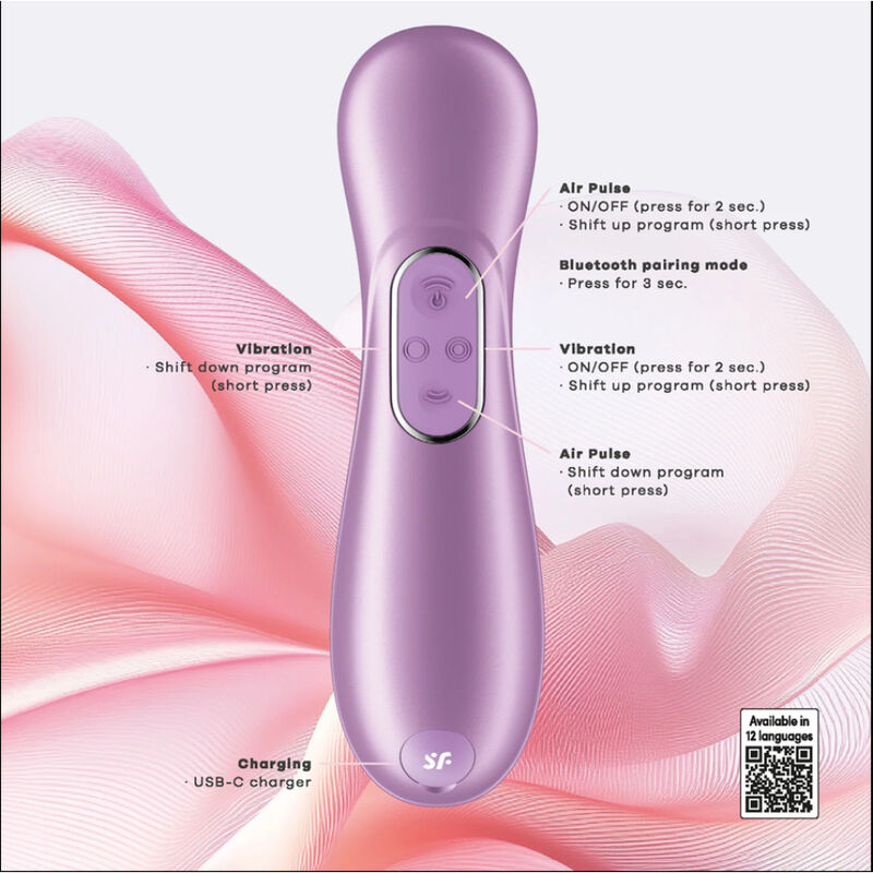 Satisfyer-Pro 2 Generation 4 Stimulator der Amethyst-Klitoris · Vibratoren (Bild 3)