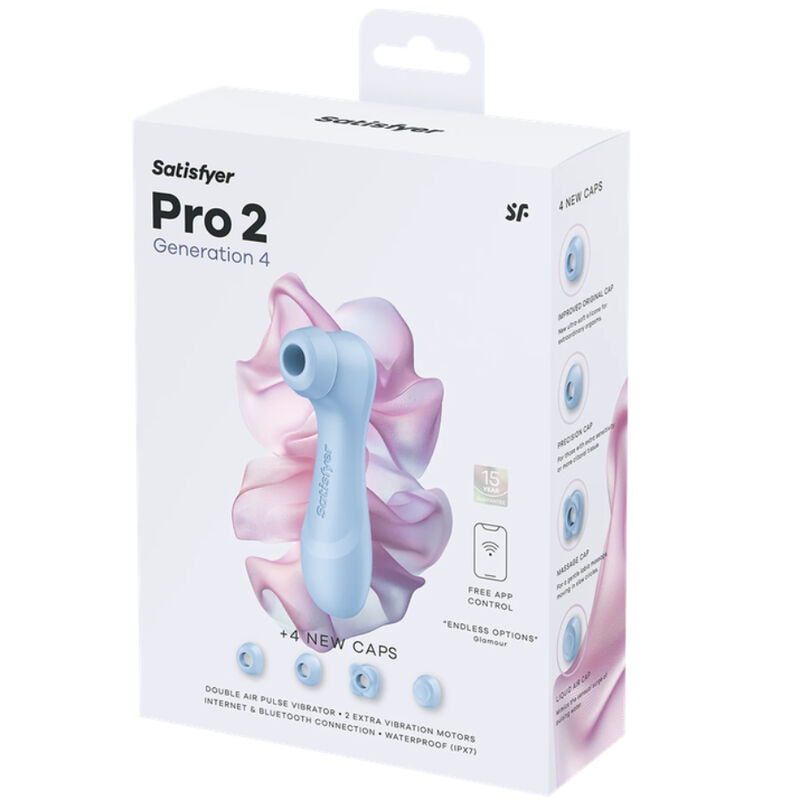 Satisfyer-Pro 2 Generation 4 Stimulator Klitoris Blau · Vibratoren (Bild 9)