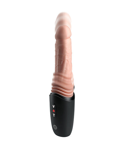 Pipedreams-King Cock Plus Dildo Thrusting Heizung 12,7 cm · Vibratoren (Bild 6)