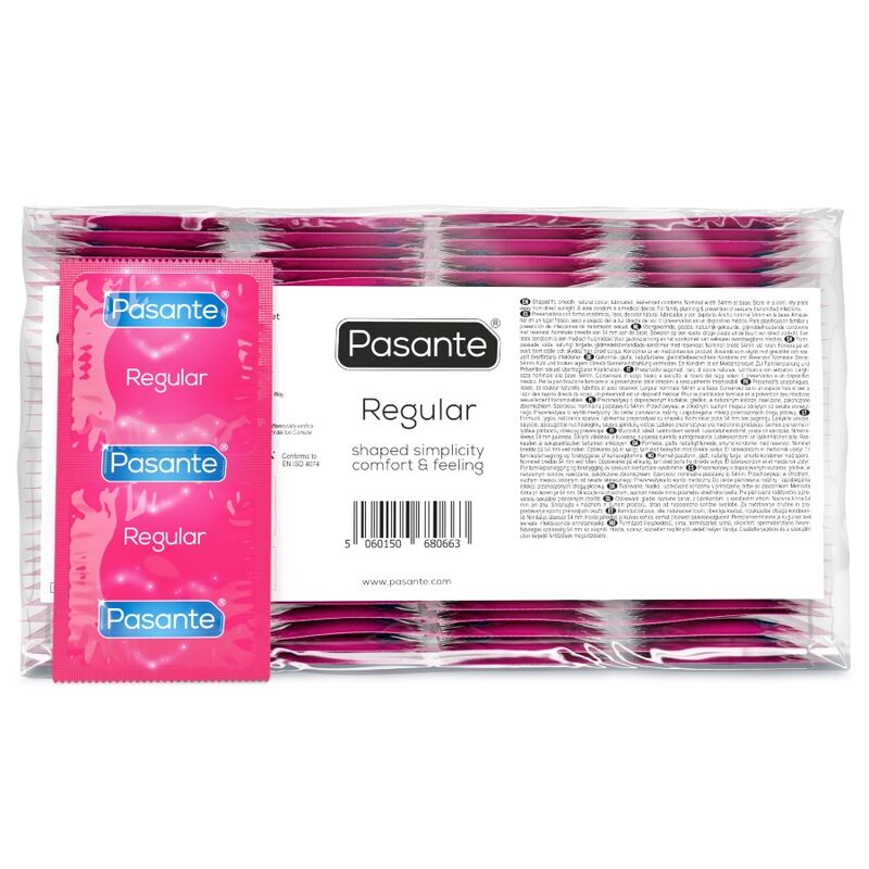 Pasante-Kondome Regular Range-144 Stk.